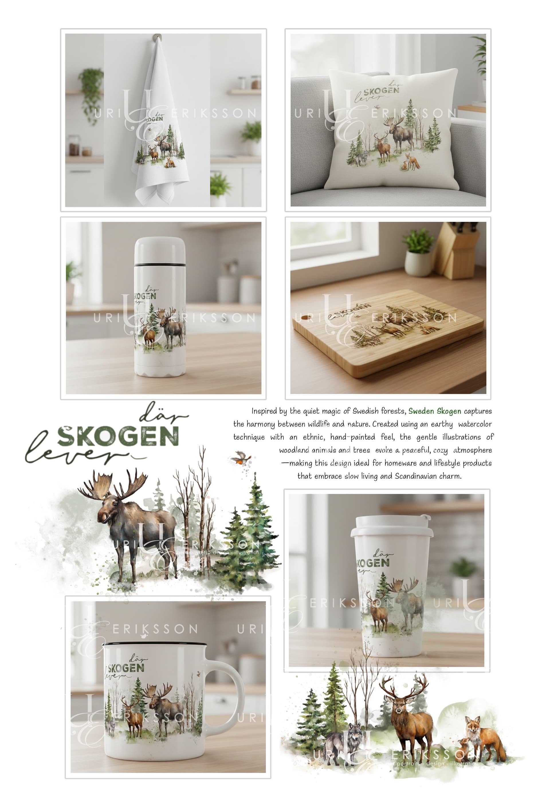 Graphic Design - Skogen