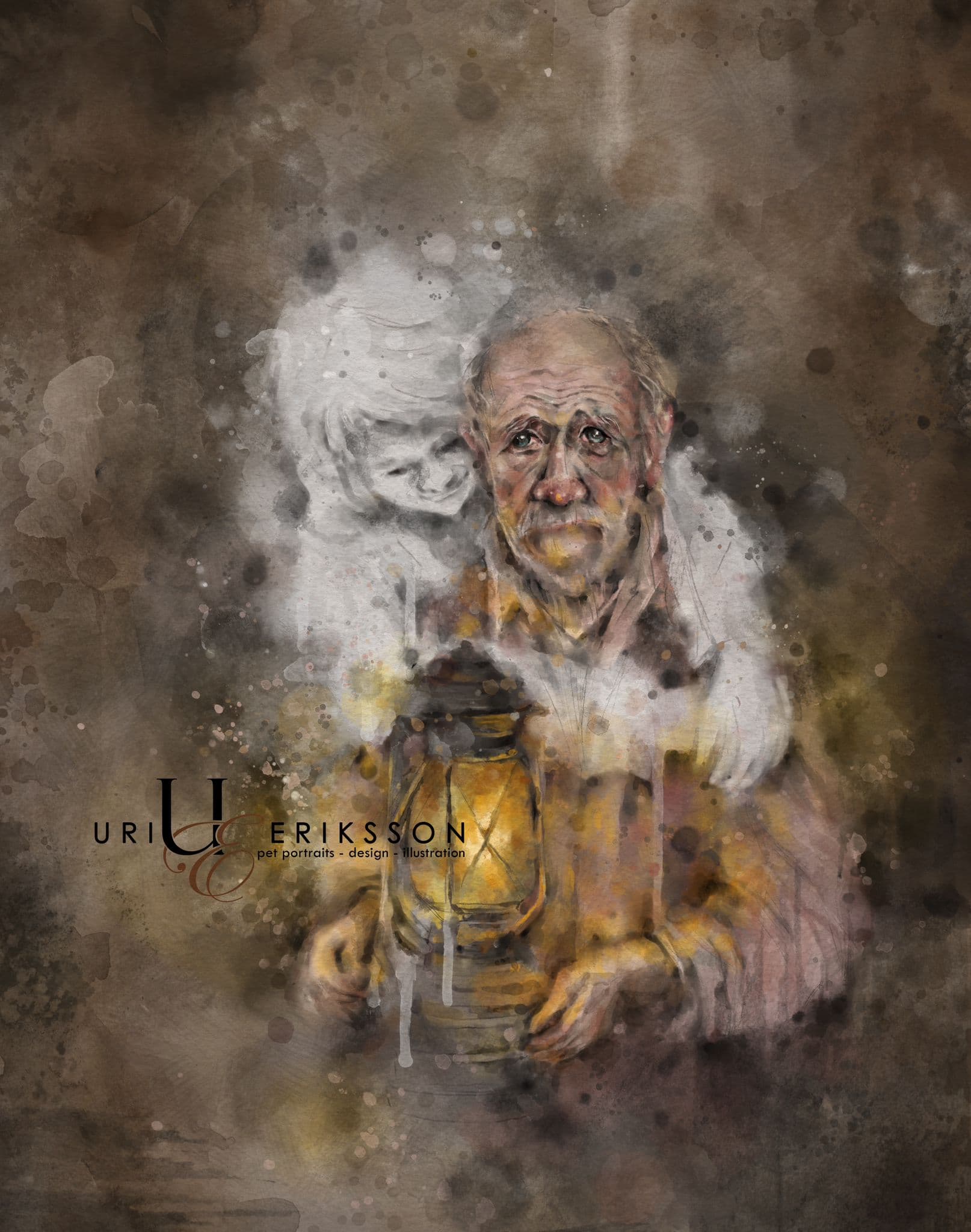 Pet Portraits - Falcon